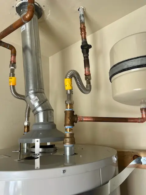 Water heater installation and plumbing repair in Lasley